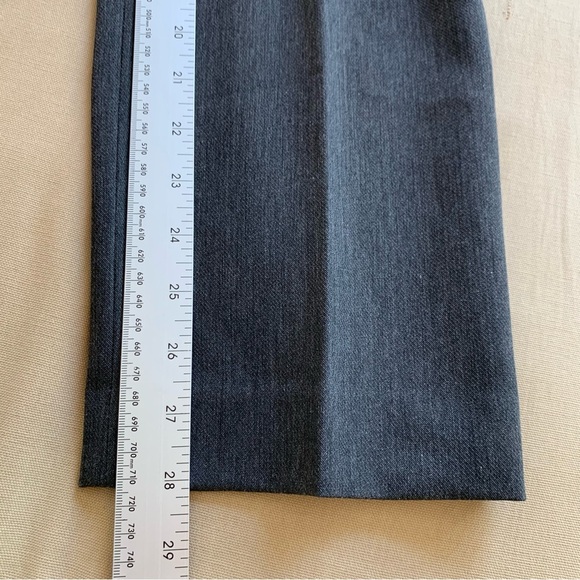 TALBOTS Cambridge Pant Women’s 8P Petite Straight Leg Stretch Grey Pull On NWT - Picture 10 of 11